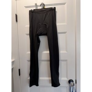Nashbar Padded Cycling Tights - Men's XL - Black Long Bike Pants - Road/MTB